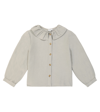 Donsje Evy Cotton Blouse In Blue