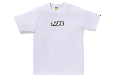 Pre-owned Bape Summer Pack Logo Tee (ss23) White
