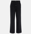 Khaite Abigail Jeans In Black