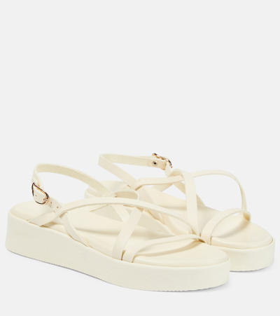 Ancient Greek Sandals Silia 扣环开合凉鞋 In Neutrals