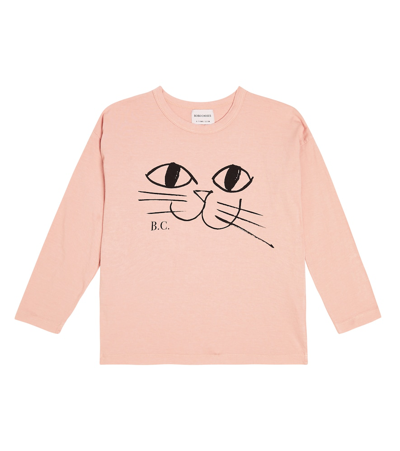 Bobo Choses Kids' Printed Cotton Top In Pink