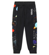 Versace Jogginghose Aus Baumwoll-jersey In Black
