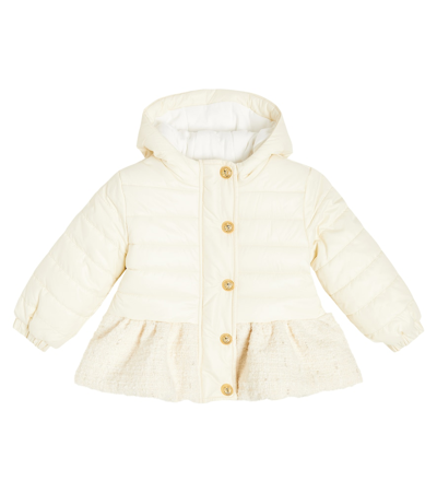 Balmain Babies' 绗缝夹克 In White