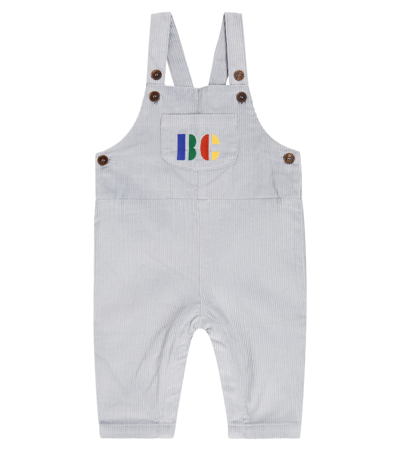 Bobo Choses Baby Cotton Corduroy Playsuit In Blue