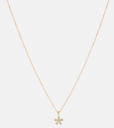 Sophie Bille Brahe Petit Soleil 18kt Gold Pendant Necklace With Diamonds