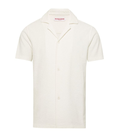 Orlebar Brown Cotton Howell Shirt In White
