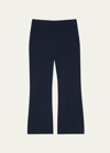 Theory Clean Kick Pants In Deep Navy