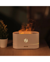 Multitasky Fireplace White Humidifier Lamp In White