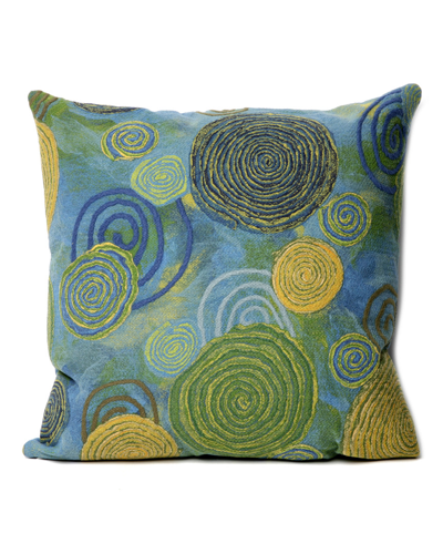 Liora Manne Visions Iii Graffiti Swirl Indoor/outdoor Pillow