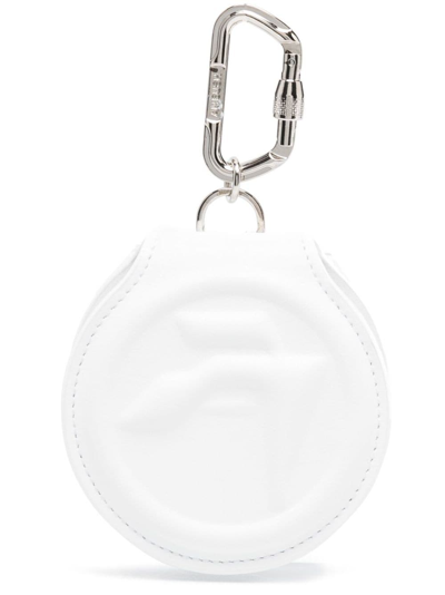 Ambush Amblem-embossed Leather Airpods Case In White