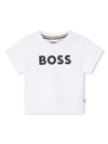 Bosswear T-shirt Mit Logo-print In White