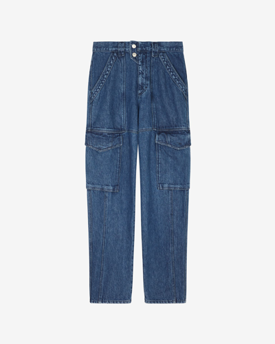 Isabel Marant Javier Straight In Blue