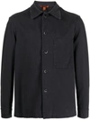Barena Venezia Barena Wool Overshirt Jacket In Blue