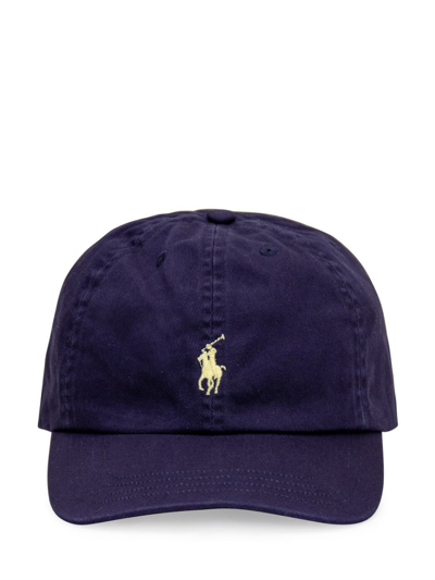 Ralph Lauren Kids Polo Pony Embroidered Baseball Cap In Navy
