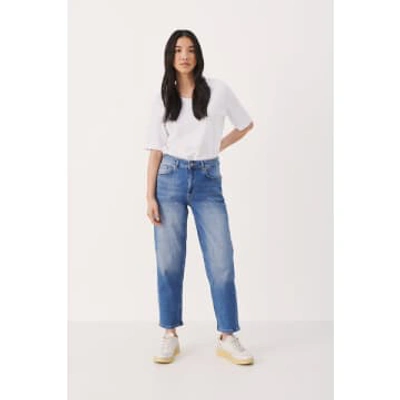 Part Two Hela Jeans In Light Blue Denim