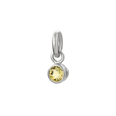 Renné Jewellery Lemon Quartz Tiny Sweetie Charm