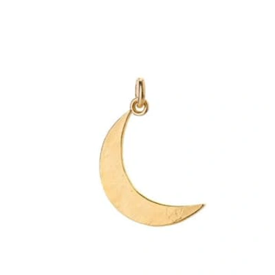 Renné Jewellery 18 Carat Gold Plated Crescent Moon Charm
