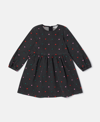 Stella Mccartney Kids' Heart Print Dress In Blue