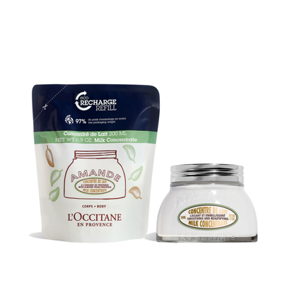 L'occitane Almond Milk Concentrate Refill Duo