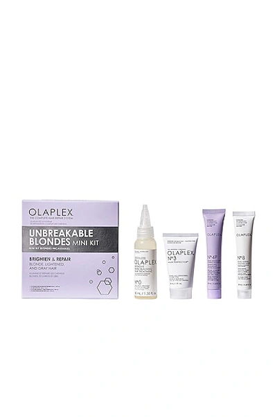 OLAPLEX UNBREAKABLE BLONDES MINI KIT