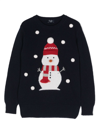 IL GUFO SNOWMAN-PRINT CREW-NECK JUMPER