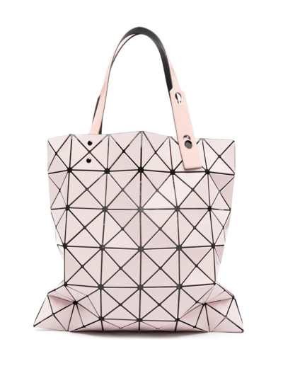 Bao Bao Issey Miyake Lucent Gloss Panelled Tote Bag In Pink