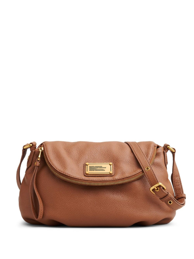Marc Jacobs The Natasha Leather Satchel Bag In Brown