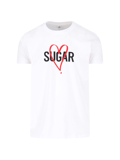 Sugar Love' T-shirt In White