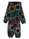 Stella Mccartney Logo-print Cotton Track Suit In Black