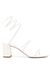 RENÉ CAOVILLA CLEO 80MM CRYSTAL-EMBELLISHED SANDALS