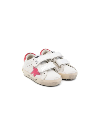 Golden Goose Babies' Old School Junior 运动鞋 In White