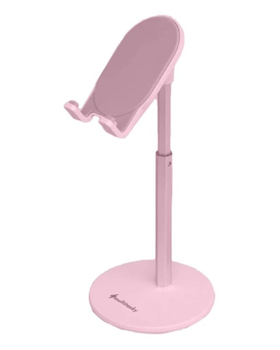 Multitasky Multi-angled Pink Extendable Phone Holder