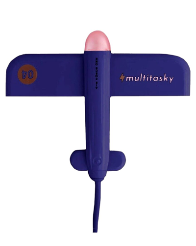 MULTITASKY MULTITASKY FLYPORT BLUE USB HUB 4-IN-1