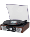 VICTOR AUDIO VICTOR AUDIO VICTOR LAKESHORE 5-IN-1 ESPRESSO BLUETOOTH TURNTABLE SYSTEM