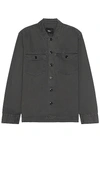 Rails Kerouac Classic Fit Check Cotton Twill Button-up Shirt In Charcoal