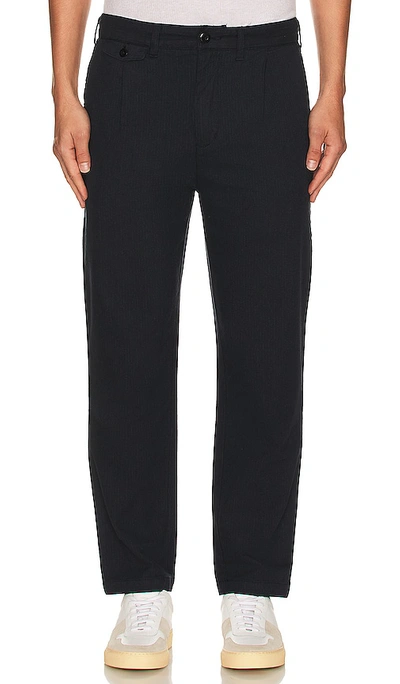 Rails Marcellus Pants In Navy Charcoal Pin Stripe