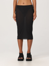 Courrèges Skirt  Woman Color Black In Black