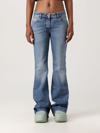 OFF-WHITE JEANS IN WASHED DENIM,393230009