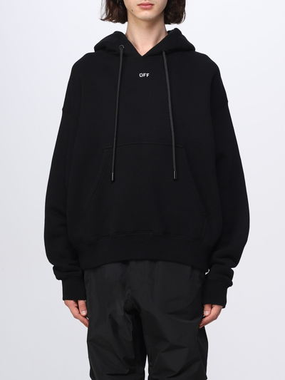 Off-white Off White™ Black Caravaggio Mery Print Hoodie