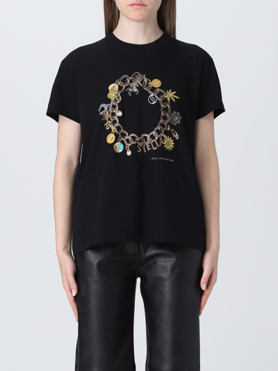 Stella Mccartney T-shirt  Woman Color Black In New