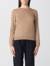 A.p.c. "lucy" Merino Wool Pullover In Beige
