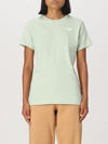 The North Face T-shirt  Woman Color Green