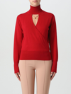 Elisabetta Franchi Sweater  Woman Color Red