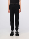 Philipp Plein Jogging Pants Iconic Drawstring Waist In Black