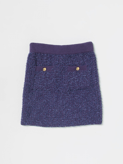 Elisabetta Franchi La Mia Bambina Skirt  Kids Color Violet
