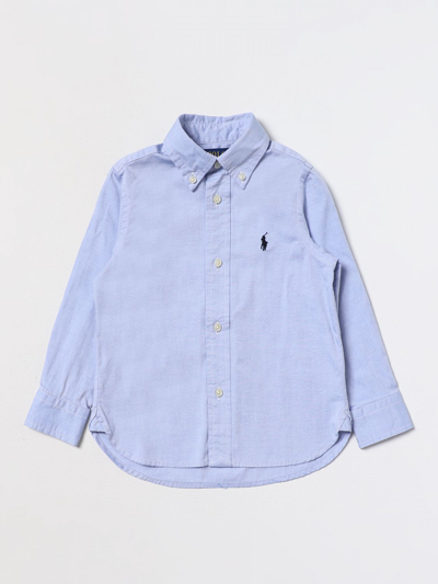 Polo Ralph Lauren Shirt  Kids Color Brown