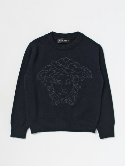 Young Versace Jumper  Kids Colour Blue