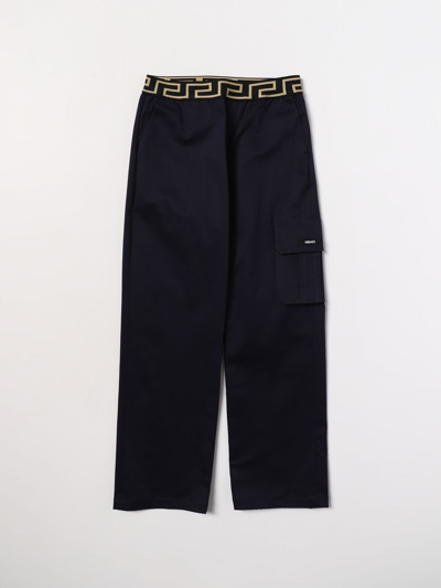 Young Versace Trousers  Kids Colour Blue