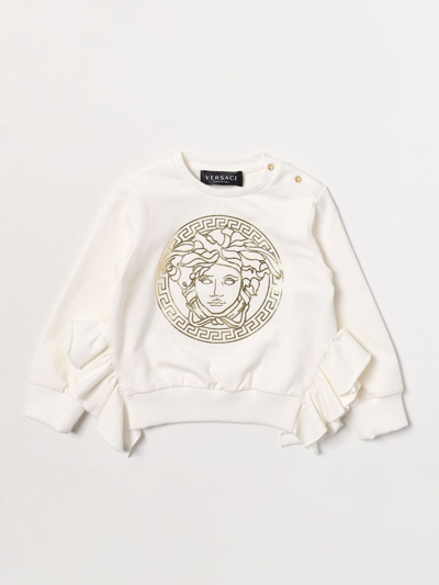 Young Versace Babies' Sweater  Kids Color White