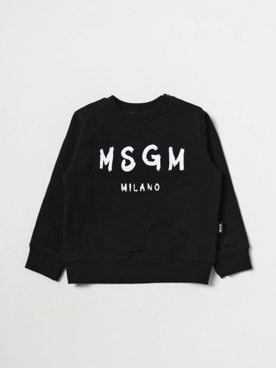 Msgm Babies' Pullover  Kids Kinder Farbe Schwarz In Black